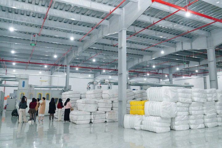 Dây chuyền sản xuất đệm