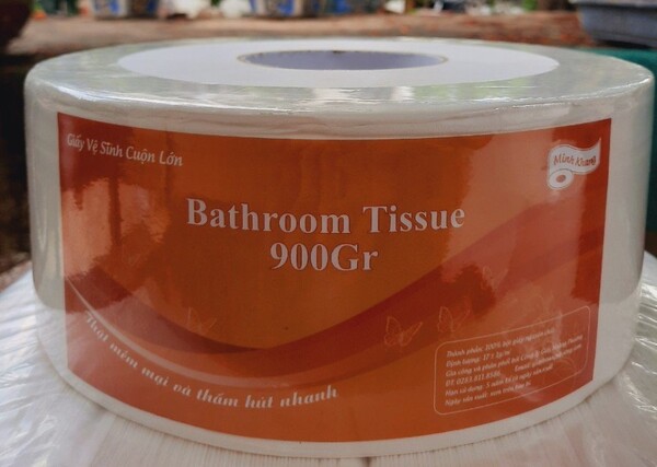 Giấy vệ sinh cuộn lớn 900gr