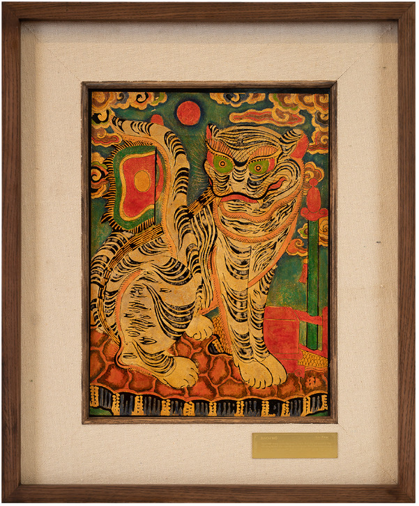 Tranh bạch hổ - Tranh Sơn Dầu La Toa - Công Ty Cổ Phần La Toa