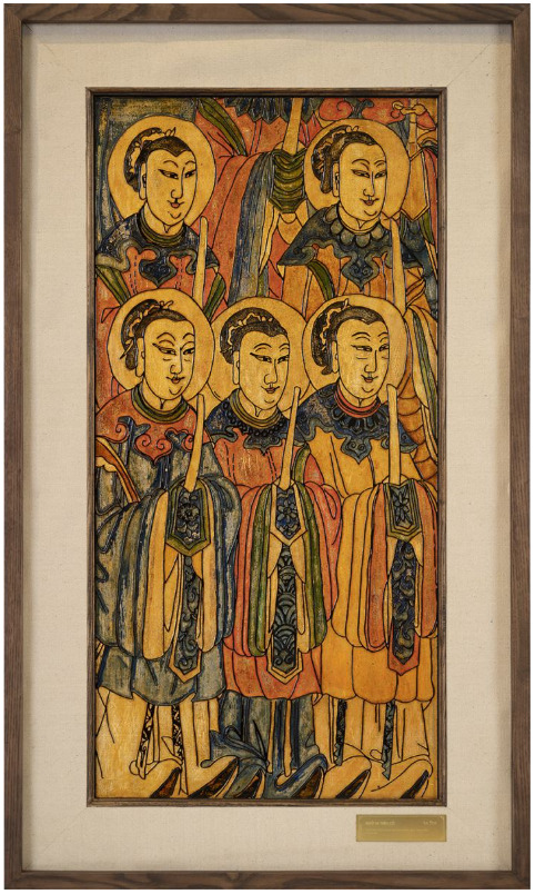 Tranh ngũ vị tiên cô - Tranh Sơn Dầu La Toa - Công Ty Cổ Phần La Toa