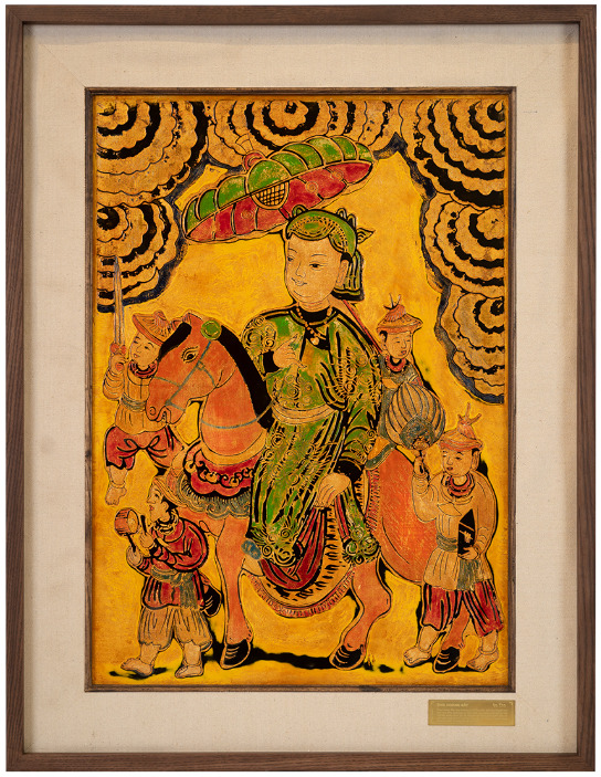 Tranh ông Hoàng Bảy - Tranh Sơn Dầu La Toa - Công Ty Cổ Phần La Toa