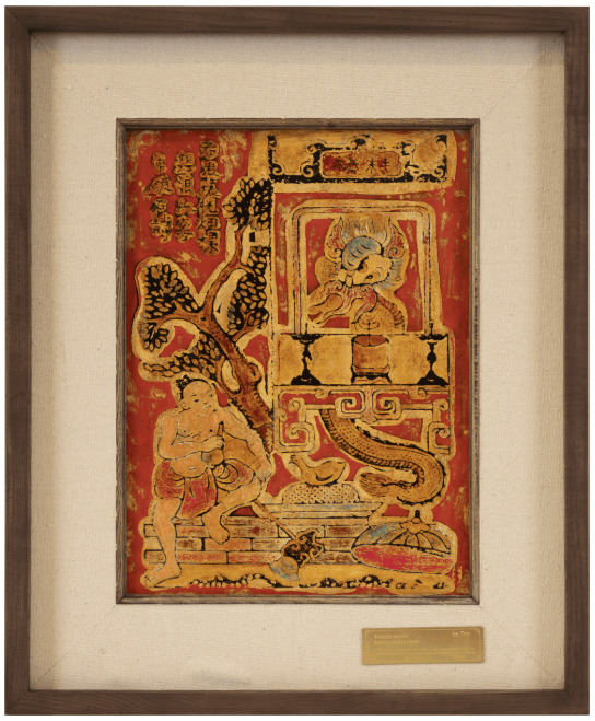 Tranh Thạch Sanh đánh trằn tinh - Tranh Sơn Dầu La Toa - Công Ty Cổ Phần La Toa