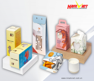 In hộp giấy thực phẩm - Công Ty TNHH Thương Mại Dịch Vụ Sản Xuất In Nam Việt