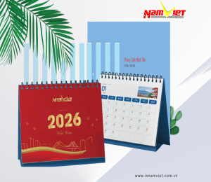 In lịch để bàn - Công Ty TNHH Thương Mại Dịch Vụ Sản Xuất In Nam Việt