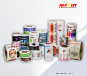 In tem nhãn - Công Ty TNHH Thương Mại Dịch Vụ Sản Xuất In Nam Việt