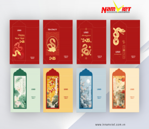 In thiệp tết và bao lì xì - Công Ty TNHH Thương Mại Dịch Vụ Sản Xuất In Nam Việt