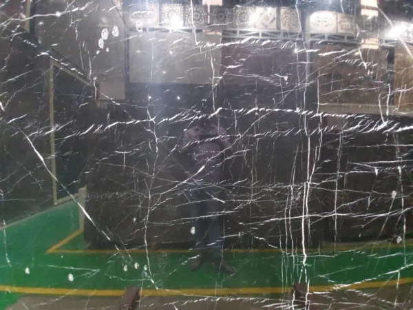 Đá Marble đen chỉ trắng