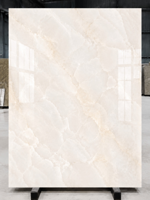Đá Pearl Cream Onyx
