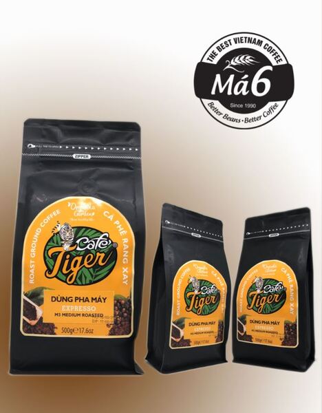 Cà phê Tiger dùng pha máy 500gr