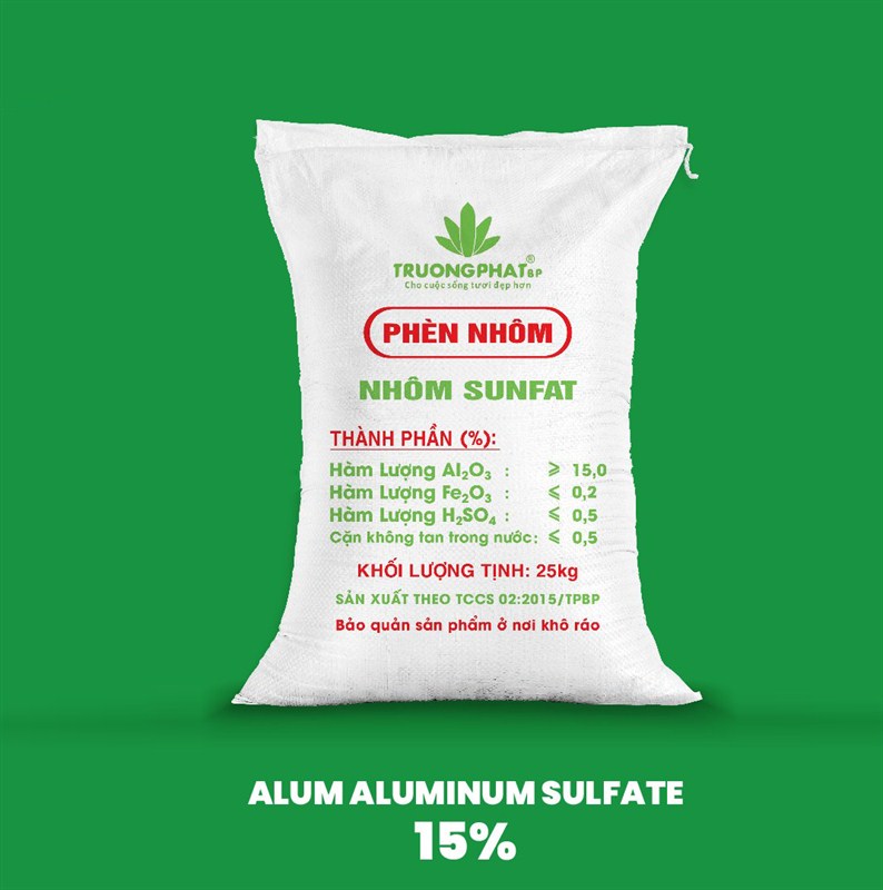 Phèn nhôm sulfate 15%