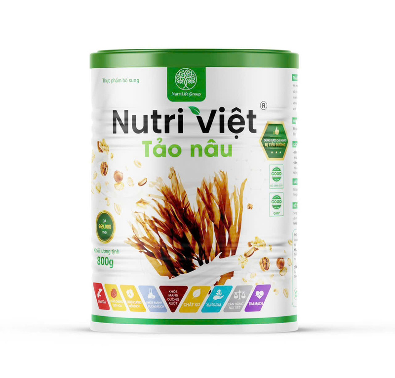 Nutri Việt Tảo Nâu