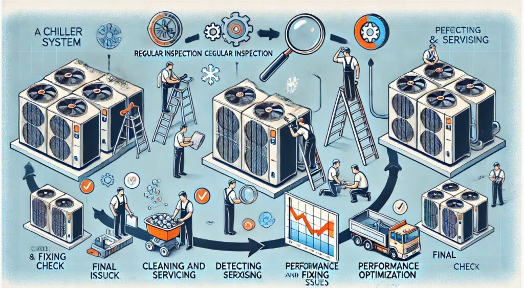 Dịch vụ cải tạo nâng cấp hệ thống chiller - Máy Lạnh Chiller HVAC Green - Công Ty TNHH HVAC Green