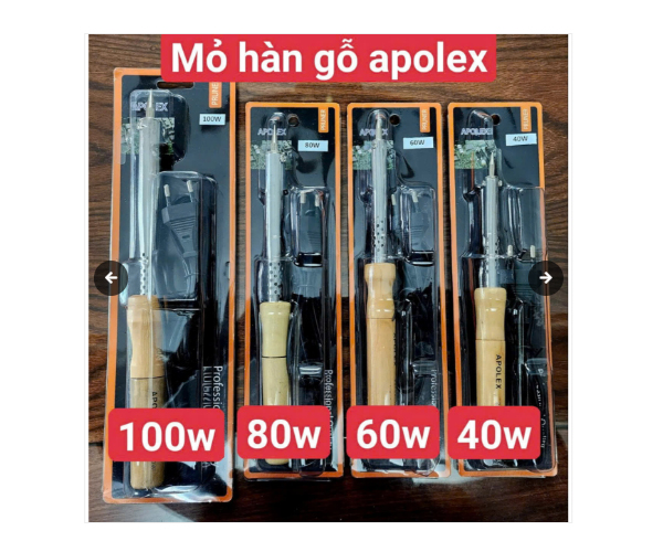 Mỏ hàn tay gỗ