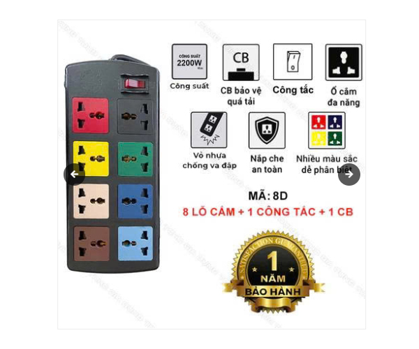 à cắm điện đa năng lioa