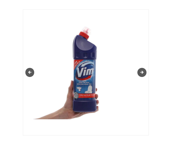 Vim tẩy bồn cầu