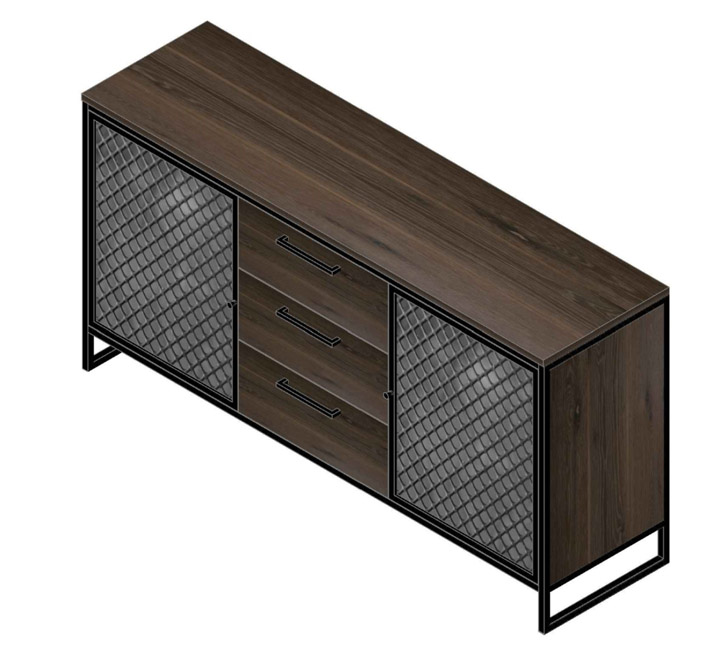 Tủ sideboard 3 ngăn kéo 2 cánh