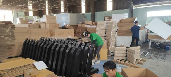 Hình ảnh nhà máy THV Furniture