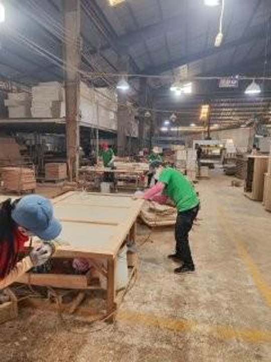 Hình ảnh nhà máy THV Furniture