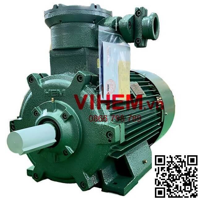 Motor phòng nổ 3 pha 15kW - Máy Điện VIHEM - Công Ty Cổ Phần Máy Điện VIHEM
