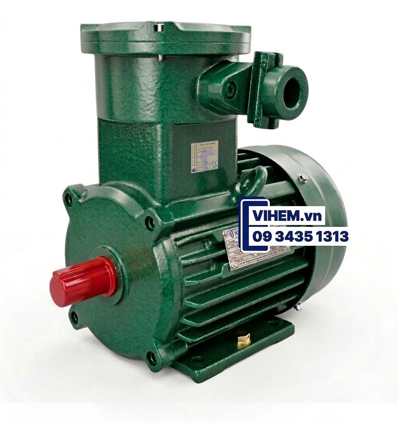 Động cơ điện 3 pha phòng nổ 0.55kW - Máy Điện VIHEM - Công Ty Cổ Phần Máy Điện VIHEM