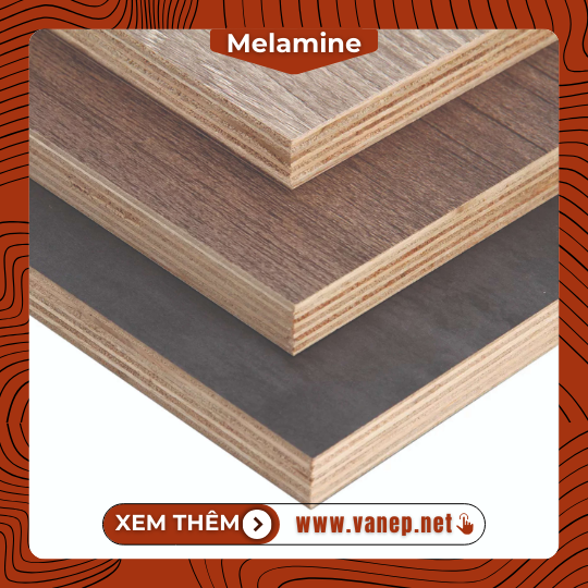 Ván ép phủ melamine