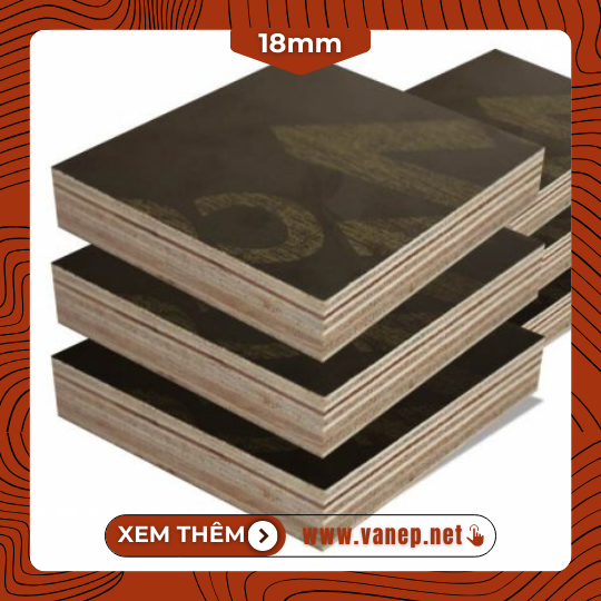 Ván ép phủ phim cốp pha dài 4m