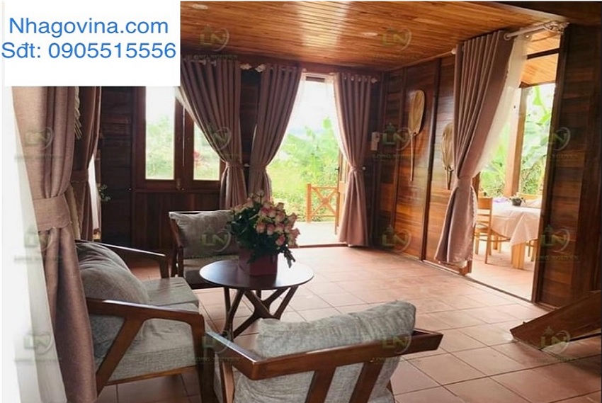 Hình ảnh thi công Nhà Gỗ Vina - Nhà Gỗ Vina - Công Ty Cổ Phần XNK Al Metal