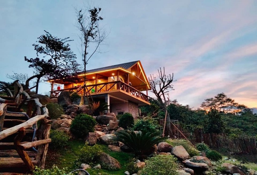 Hình ảnh thi công Nhà Gỗ Vina - Nhà Gỗ Vina - Công Ty Cổ Phần XNK Al Metal