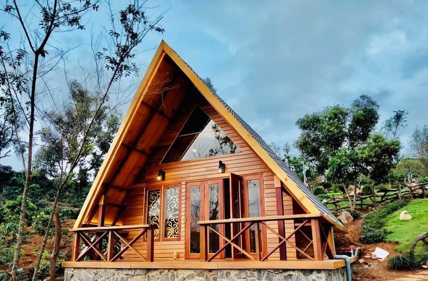 Hình ảnh thi công Nhà Gỗ Vina - Nhà Gỗ Vina - Công Ty Cổ Phần XNK Al Metal