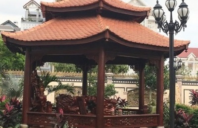 Nhà chòi gỗ lục giác - Nhà Gỗ Vina - Công Ty Cổ Phần XNK Al Metal