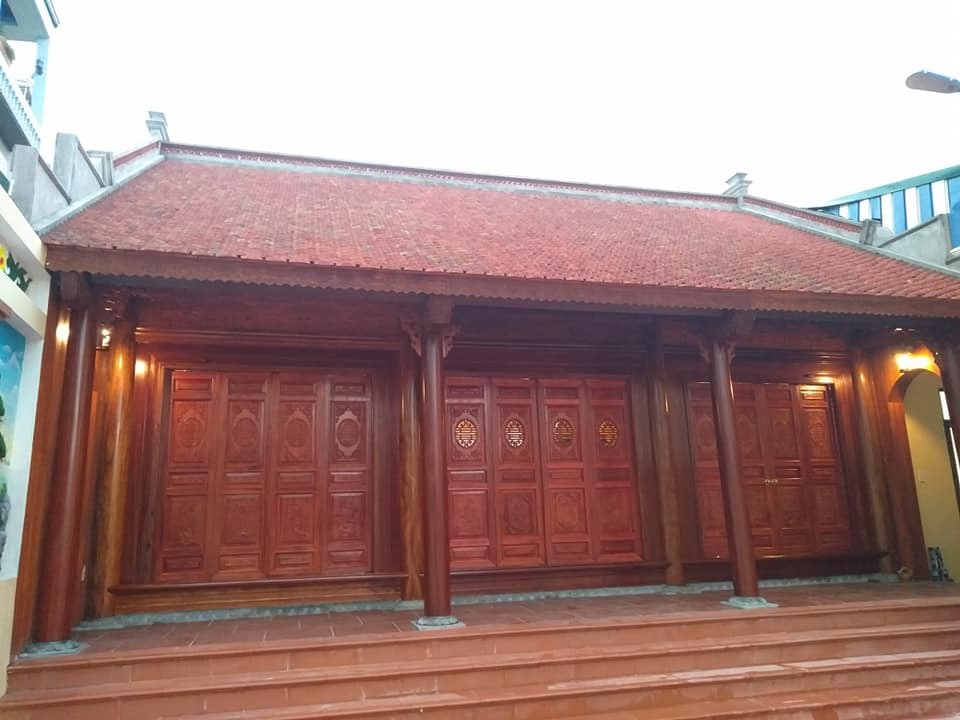 Nhà gỗ 3 gian - Nhà Gỗ Vina - Công Ty Cổ Phần XNK Al Metal