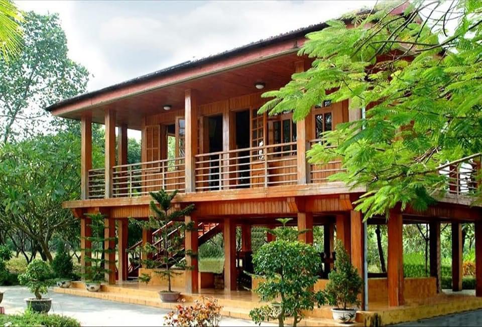 Nhà sàn - Nhà Gỗ Vina - Công Ty Cổ Phần XNK Al Metal