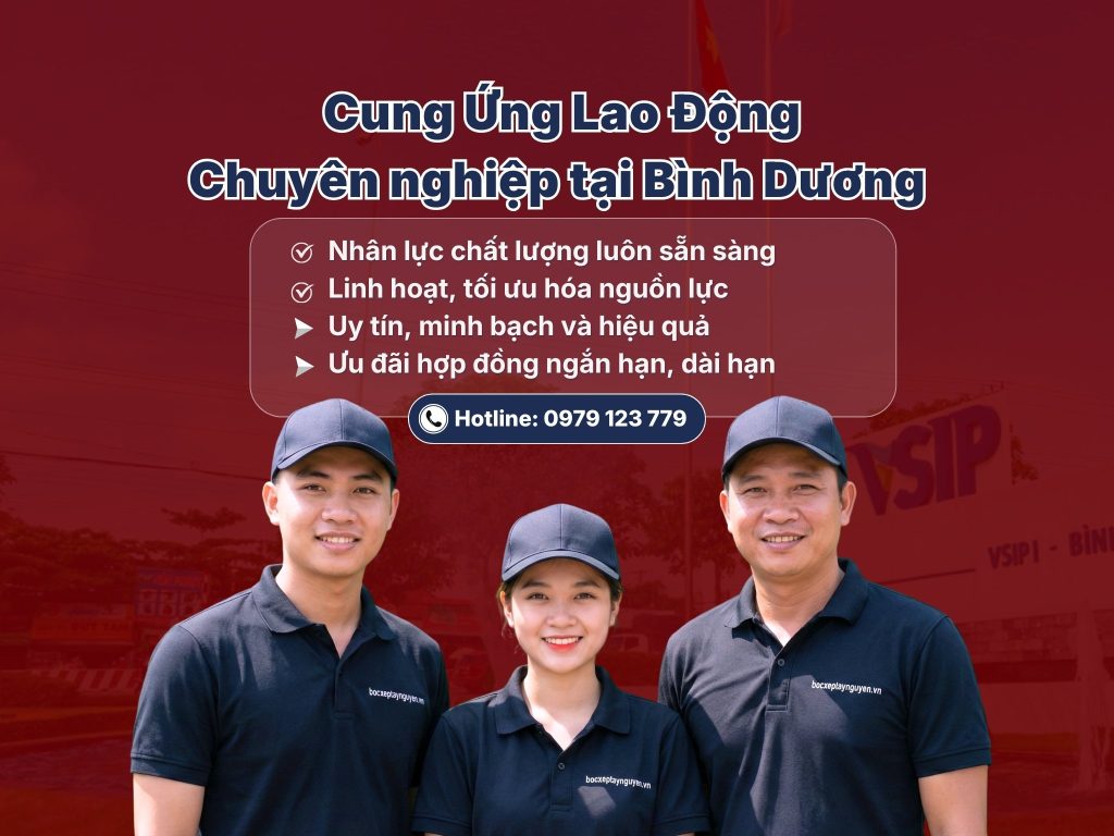 Dịch vụ cung ứng lao động tại Bình Dương
