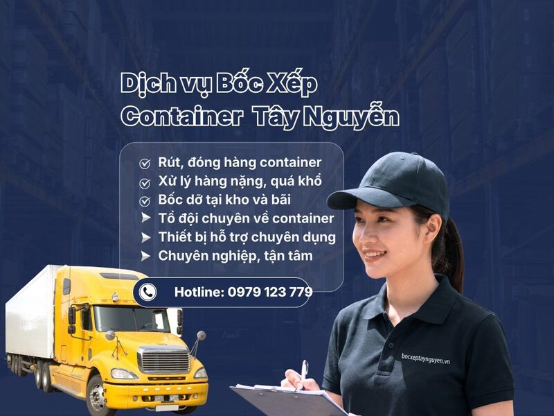 Dịch vụ bốc xếp Container