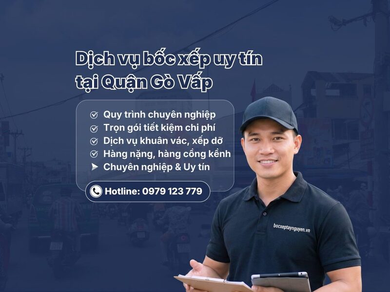 Dịch vụ bốc xếp tại Gò Vấp