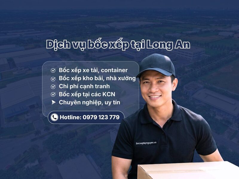 Dịch vụ bốc xếp tại Long An