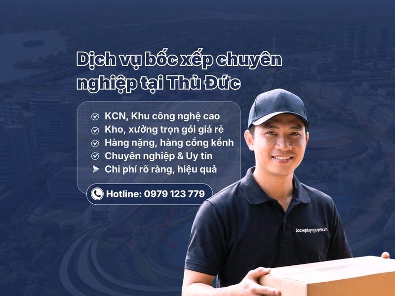 Dịch vụ bốc xếp tại Thủ Đức