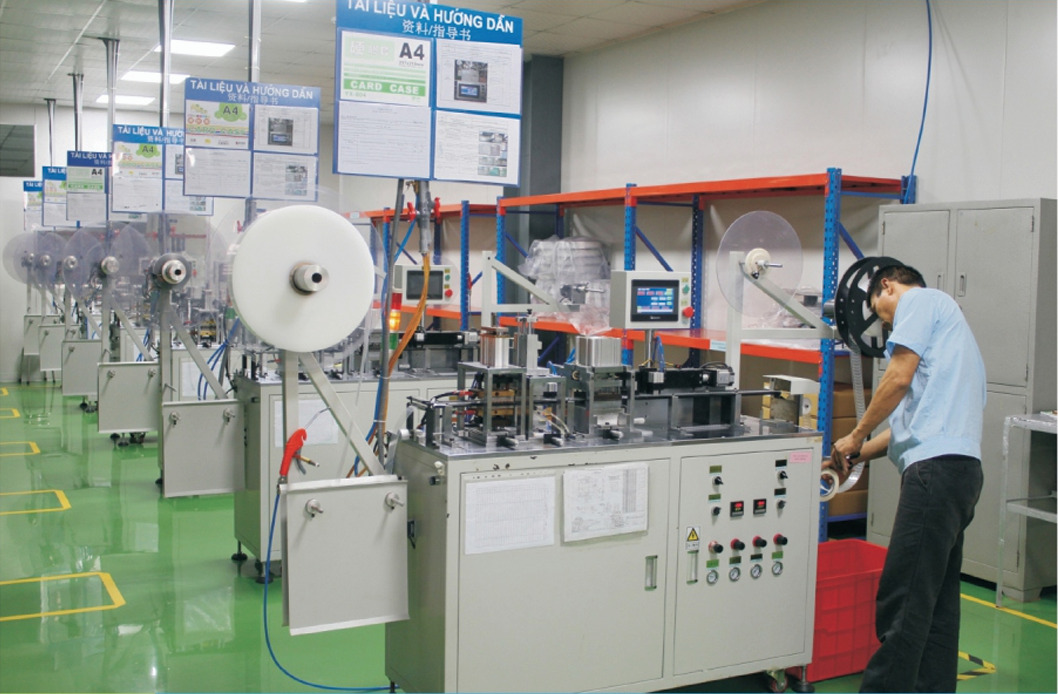 Hình ảnh máy móc, thiết bị sản xuất HAORUI Package