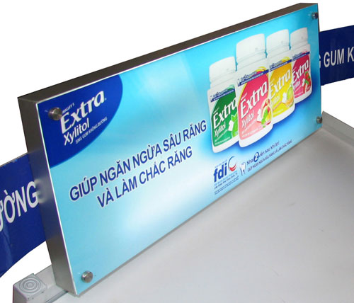 Biển hộp đèn mica
