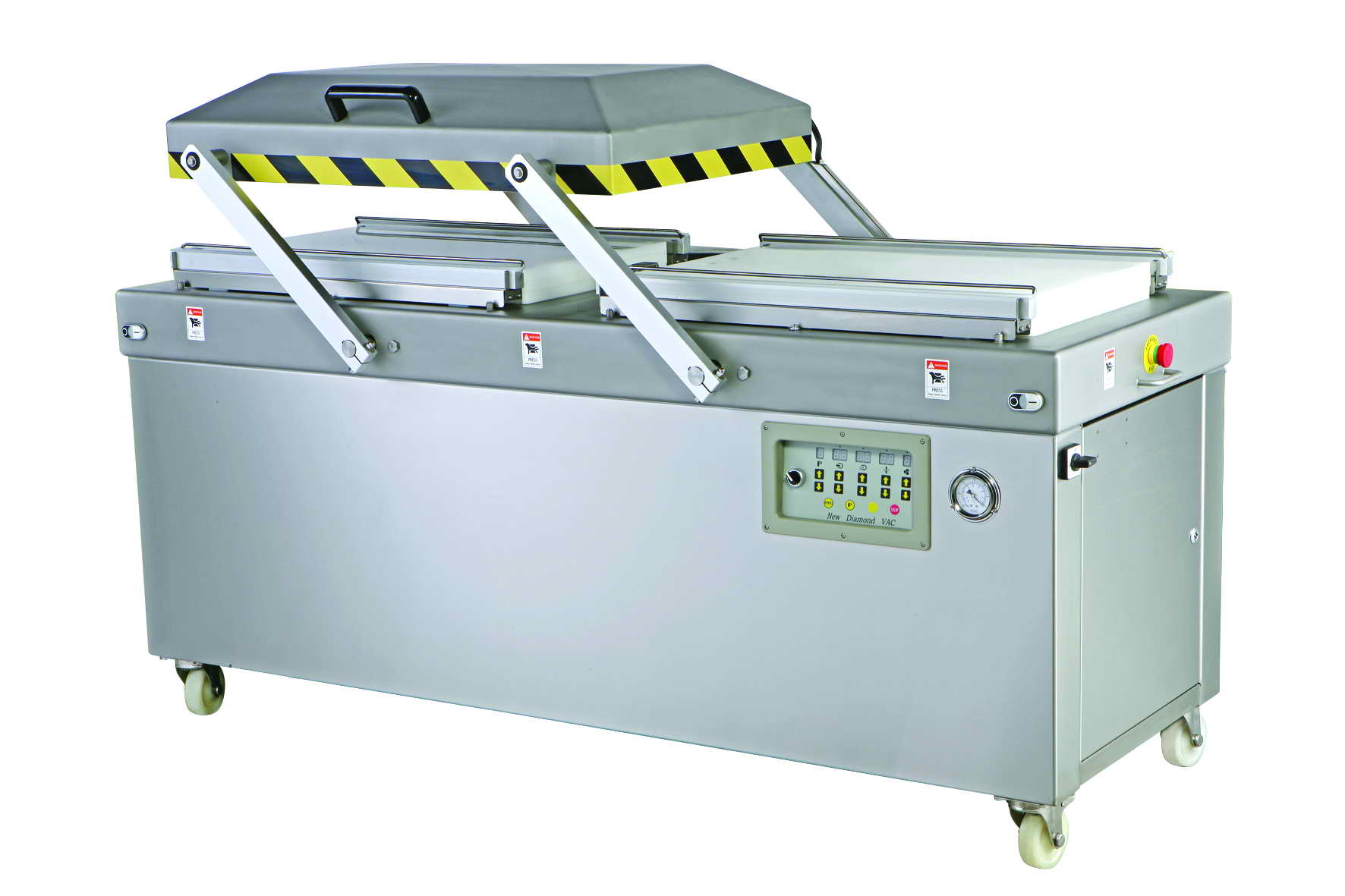 Máy đóng gói hút chân không 2 ngăn tự động - Máy Móc Đóng Gói Dược Phẩm - Công Ty TNHH Thiết Bị New Diamond