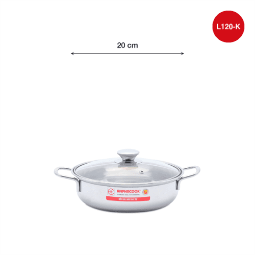 Nồi lẩu inox size 20