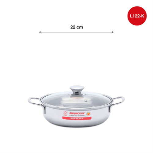 Nồi lẩu inox size 22
