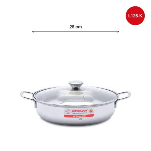 Nồi lẩu inox size 26