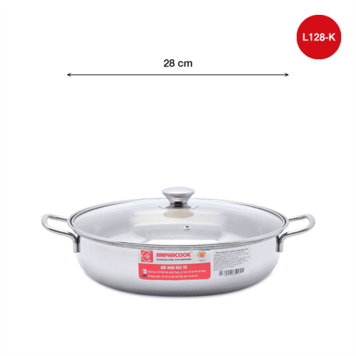 Nồi lẩu inox size 28