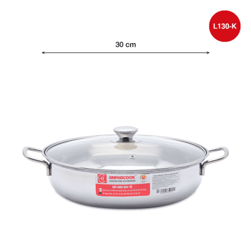 Nồi lẩu inox size 30
