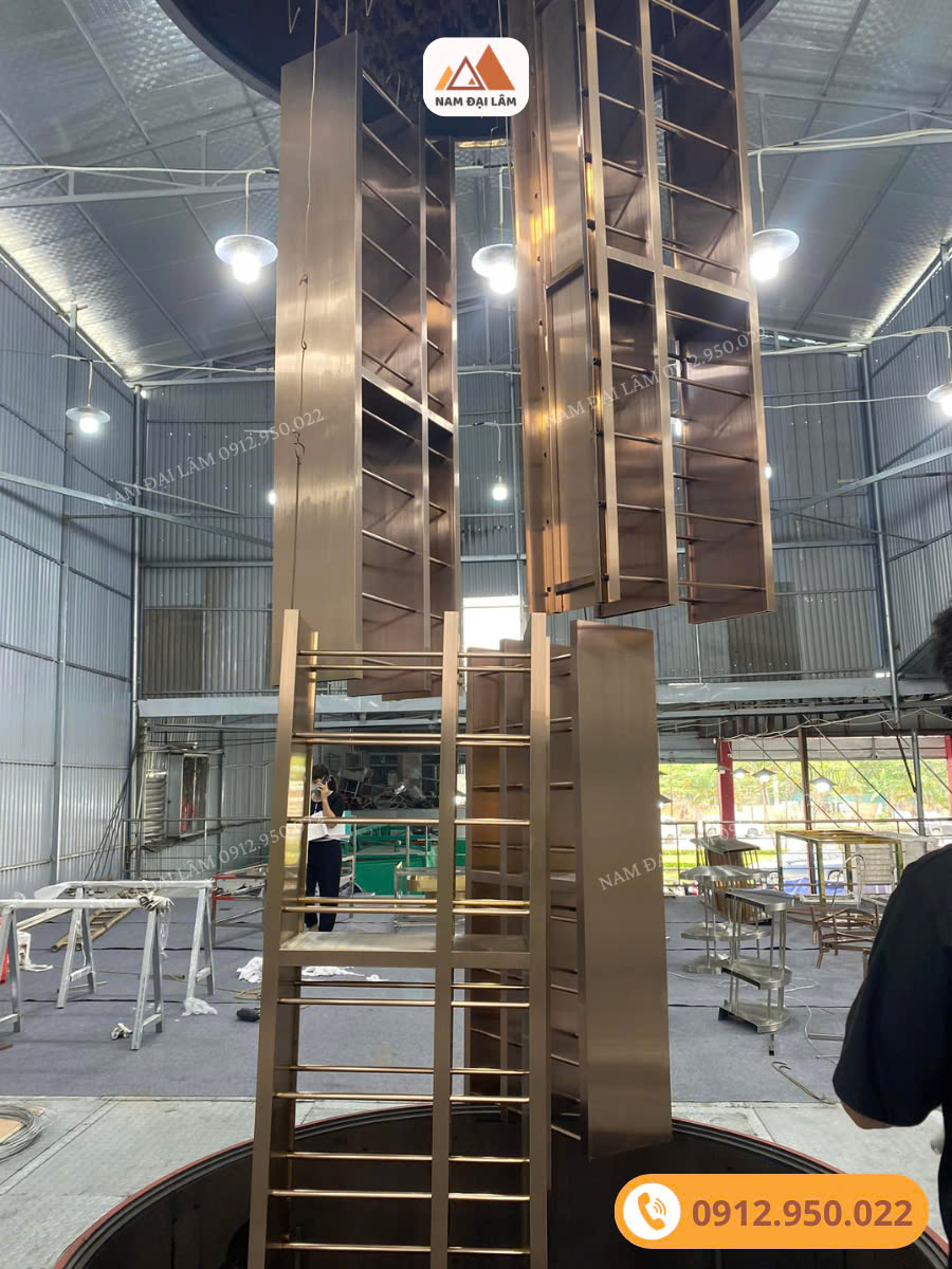 Giá, kệ, tủ mạ PVD - Công Ty TNHH Sản Xuất Và Thương Mại Nam Đại Lâm