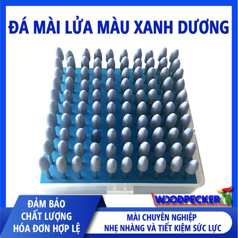Đá mài lửa màu xanh dương