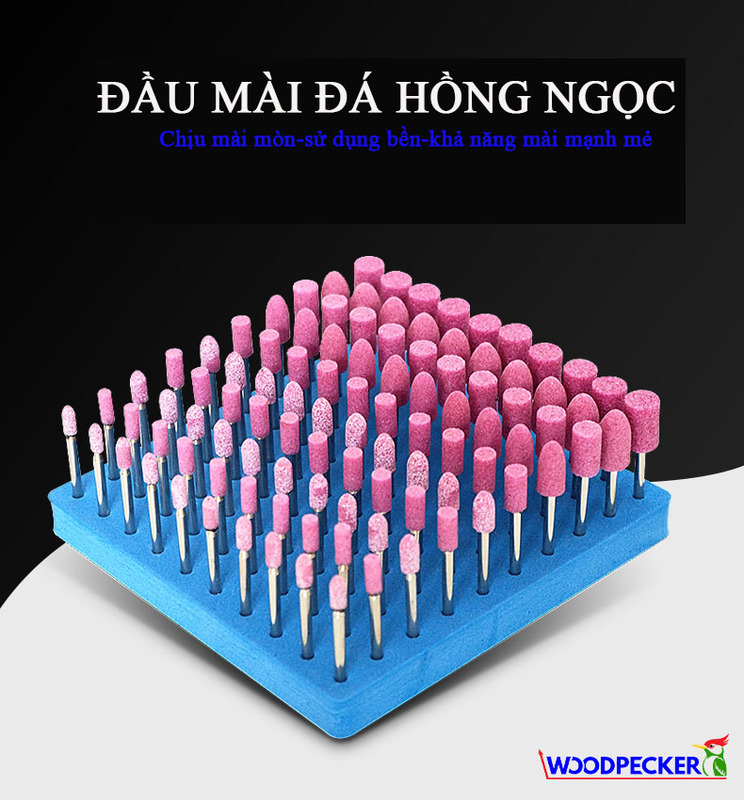 Đầu mài đá hồng ngọc