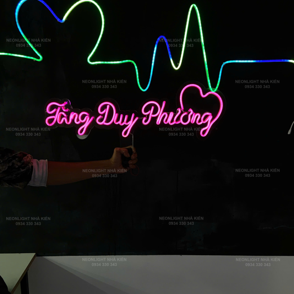 Bảng đèn Led Neon cầm tay