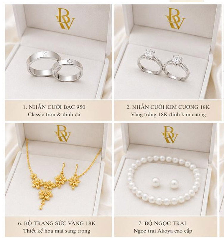 Trang sức cưới